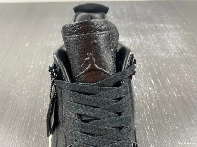 4 Pony Hair 819139-010 Retro Jordan Black 1003